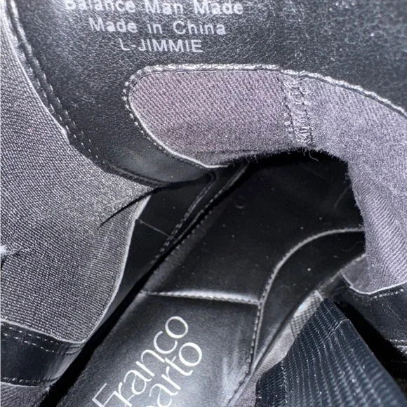 Franco Sarto Black Leather Boots - Picture 6 of 7